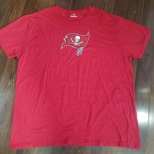 Tom Brady Tampa Bay Buccaneers Red T-Shirt | Size 3XL